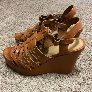 Bamboo platform wedges!